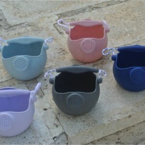 Scrunch Ποτιστήρι Από Ανακυκλώσιμη Σιλικόνη Light Purple SCR-110033 - Image 6