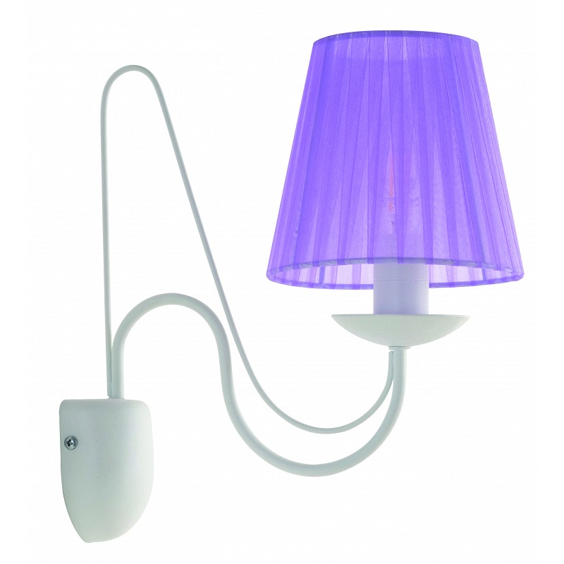 Arkolight Φωτιστικό Απλίκα Επιτοίχια Λευκό-Λιλά 1463-1-Α1-Α | homidoo.gr Arkolight Φωτιστικό Απλίκα Επιτοίχια Λευκό-Λιλά 1463-1-Α1-Α | homidoo.gr