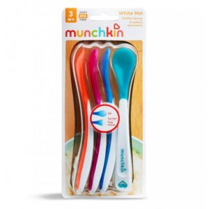 Munchkin Σετ 4 Κουτάλια Με Ένδειξη Θερμοκρασίας 3m+ 11522 - Image 4