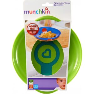 Munchkin Σετ 2 Πιάτων Με Ένδειξη Θερμότητας Πορτοκαλί-Πράσινο 12104 - Image 4