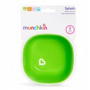 Munchkin Παιδικό Σετ Μπωλ Splash 2 Τεμαχίων Μπλε-Πράσινο 12446 | homidoo.gr