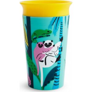 Munchkin Παιδικά Ποτήρια 2 Τμχ. Miracle 360° Wildlove Sippy 266ml Λεμούριος Και Μέλισσα 51765 - Image 5