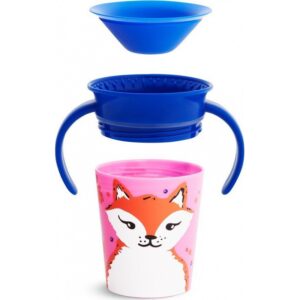 Munchkin Παιδικό Ποτήρι Με Λαβές Miracle 360° 177ml Αλεπού 51774 - Image 4