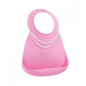 Make My Day Bib Σαλιάρα Σιλικόνης Scholar Pink 70122 | homidoo.gr