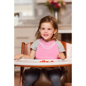 Make My Day Bib Σαλιάρα Σιλικόνης Scholar Pink 70122 | homidoo.gr