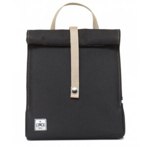 LunchBags Ισοθερμική Τσάντα Φαγητού 21x16x24cm Black 81030 - Image 6