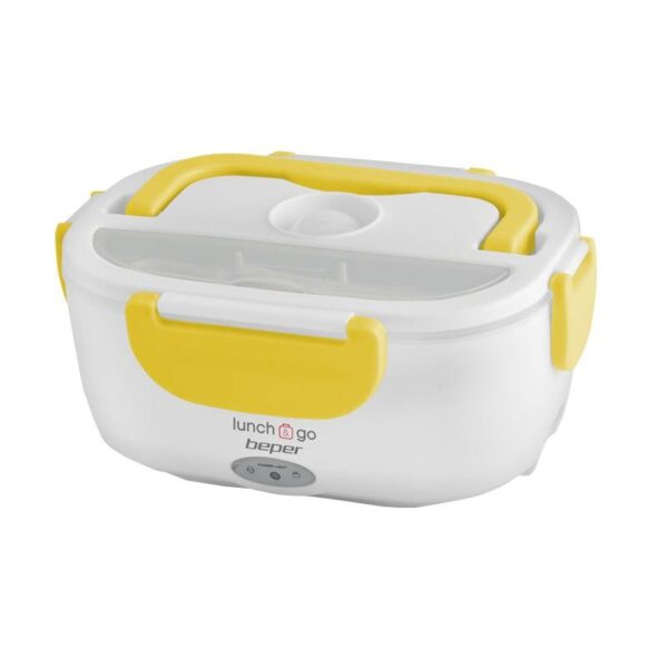 Beper 90.920G Θερμαινόμενο Δοχείο Φαγητού 650ml/450ml 40W - Κίτρινο