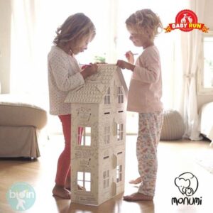 MoNumi Σπιτάκι XXL Spring House Από 3D Λευκό Χαρτόνι Ζωγραφικής MPD-000202 | homidoo.gr