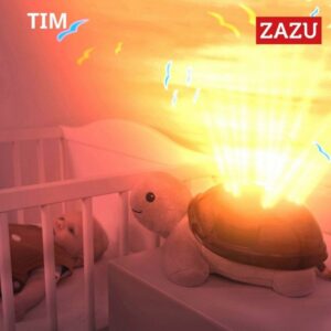 Zazu Tim Χελώνα Προβολέας Ηλιοβασίλεμα Με Κινούμενα Πουλάκια Και Λευκούς Ήχους 3 Στάδια Ύπνου ZA-TIM-01 - Image 4