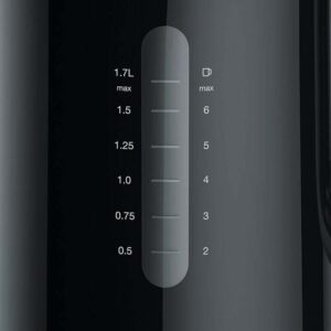 Braun Βραστήρας 1.7lt 2200W Μαύρο WK1100BK | homidoo.gr