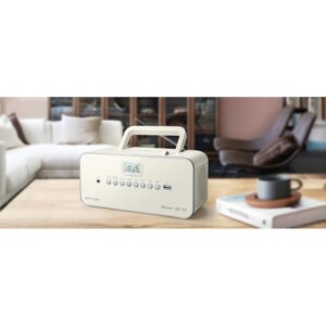 Muse Φορητό Bluetooth Radio CD/MP3 Player Με USB Λευκό Μ-30 BTN | homidoo.gr
