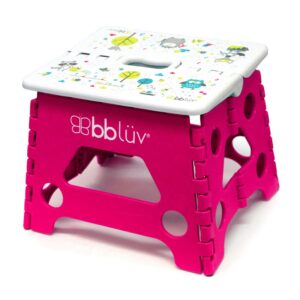 Bbluv Step – Αναδιπλούμενο Σκαλάκι Ροζ B0114-P | homidoo.gr