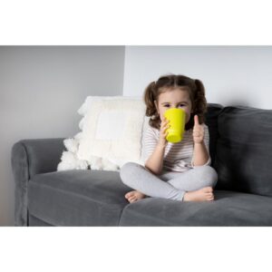 Bbluv Kup – Transition Ποτήρι Σιλικόνης 4 Μηνών+ 240ml BPA Free 3 Σε 1 Lime B0174-L | homidoo.gr