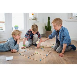 Bs Toys Παζλ Με Σπίρτα Και Κάρτες - Match Puzzle Για Ηλικία 8+ GA294 | homidoo.gr