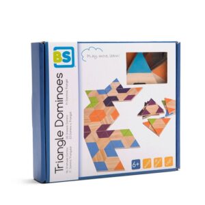Bs Toys Τριγωνικό Ντόμινο - Triangle Domino GA319 - Image 4