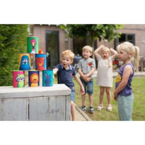 Bs Toys Tin Throwing – Τενεκεδάκια Ζωάκια GA362 | homidoo.gr