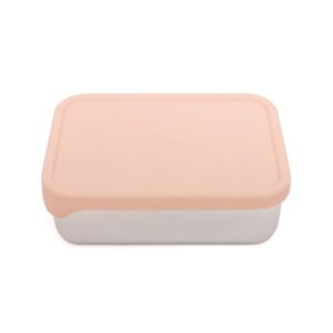 Petit Monkey Φαγητοδοχείο 17x13x6.5cm 1.4lt Από Ανοξείδωτο Ατσάλι Riley Dawn Rose PTM-LB37 | homidoo.gr