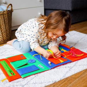 Roter Kafer Εκπαιδευτικό Παιχνίδι Busy Board 3 Σε 1 Game Panels RZ1001-01 | homidoo.gr