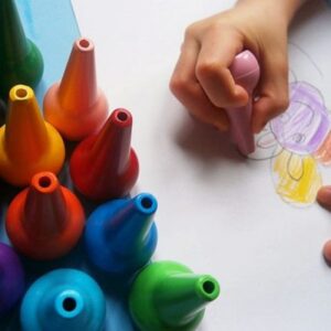 Skinky Κηρομπογιές 12Τμχ. Για Τα Μικρά Χεράκια Playon Crayon Pastel SKINK002 | homidoo.gr