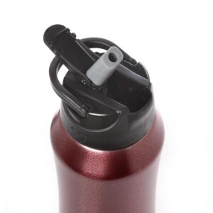 Ecolife Θερμός Ανοξείδωτος 550ml Mε Εσωτερικό Καλαμάκι Μαύρο 33-BO-3020 - Image 4