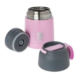 Ecolife Θερμός Φαγητού 450ml Baby Pink 33-BO-9076 | homidoo.gr