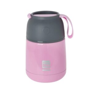 Ecolife Θερμός Φαγητού 450ml Baby Pink 33-BO-9076 | homidoo.gr