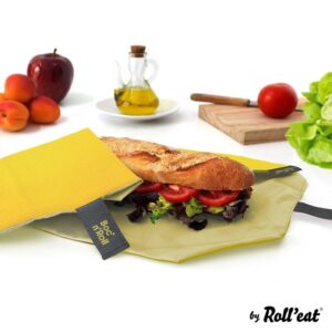 Ecolife Περιτύλιγμα Για Σάντουιτς Boc ‘n’ Roll Sandwich Wrap Κίτρινο 33-BR-SQ005 | homidoo.gr