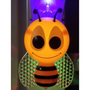 Vito Φωτάκι Νυκτός Led RGB Πρίζας Με Φωτοκύτταρο 'Μέλισσα' 57.5200570 | homidoo.gr