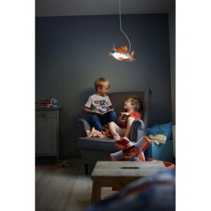 Philips Κρεμαστό Φωτιστικό LED 3 x 3W Disney 'Αεροπλάνο' Dusty Πορτοκαλί 717595316 - Image 4