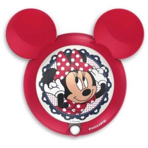 Minnie Mouse Φωτιστικό LED Μπαταρίας 2xAAA Με Ανιχνευτή Κίνησης 71766-31-16 | homidoo.gr