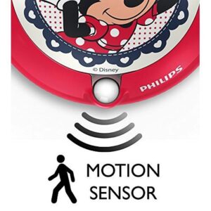 Minnie Mouse Φωτιστικό LED Μπαταρίας 2xAAA Με Ανιχνευτή Κίνησης 71766-31-16 | homidoo.gr