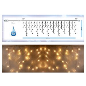 Epam Βροχή 288 LED Θερμό Λευκό 6x0.60m Εξωτερικού Χώρου IP44 XLALED288IWW/36V | homidoo.gr