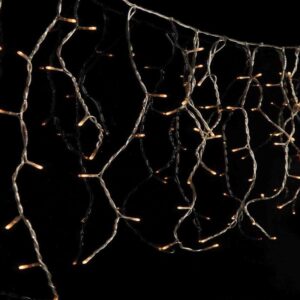 Epam Βροχή Ασύμμετρη 500 LED Θερμό Λευκό Σταθερό 10x0.6m IP44 Διαφανές Καλώδιο XLALED500IWW/31V | homidoo.gr
