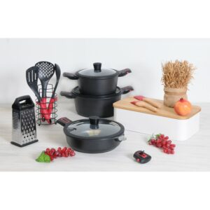 Estia Τηγάνι Αντικολλητικό Φ30cm CookTech Χυτού Αλουμινίου 01-2381 - Image 5