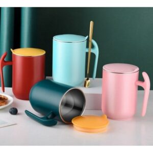 Etoile Κούπα - Θερμός Από 'Ινοξ - Πλαστικό Μπλε TK-794-3 - Image 5