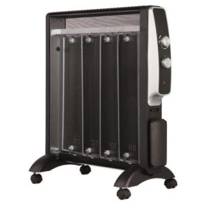 Eurolamp Θερμαντικό Σώμα Mica 2000W Μαύρο 300-41610 | homidoo.gr