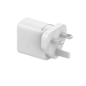 Ancus Φορτιστής Ταξιδίου Με USB-Α Και USB-C 30W Και Αντάπτορα UK Λευκός 5210029073090 | homidoo.gr