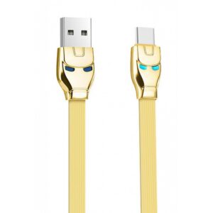 Hoco U14 Καλώδιο σύνδεσης 1.2m USB σε Type-C Χρυσαφί | homidoo.gr