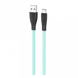 Hoco X42 Καλώδιο USB Σε USB-C 2.4A Fast Charging Με Ανθεκτική Σιλικόνη 1m Πράσινο | homidoo.gr