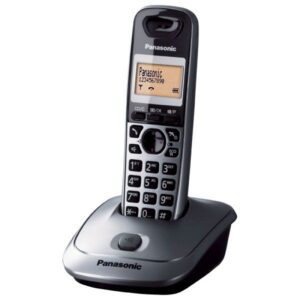 Panasonic Ασύρματο Τηλέφωνο Γκρι Μεταλλικό KX-TG2511GRM | homidoo.gr