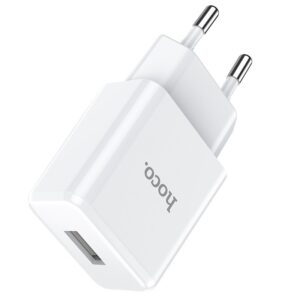Hoco Φορτιστής Ταξιδίου Especial USB 5Vx2.1A Λευκός N9 - Image 6