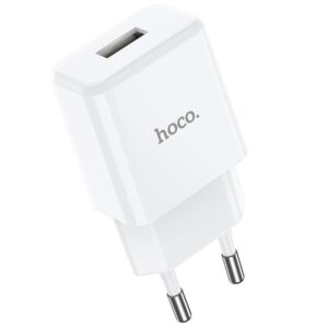 Hoco Φορτιστής Ταξιδίου Especial USB 5Vx2.1A Λευκός N9 | homidoo.gr