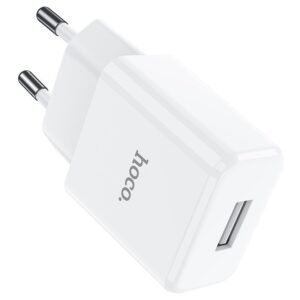 Hoco Φορτιστής Ταξιδίου Especial USB 5Vx2.1A Λευκός N9 | homidoo.gr