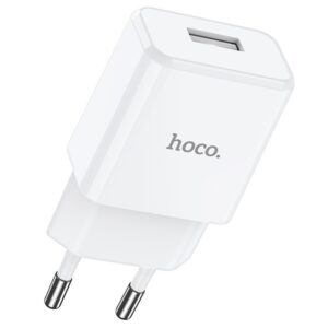 Hoco Φορτιστής Ταξιδίου Especial USB 5Vx2.1A Λευκός N9 - Image 4