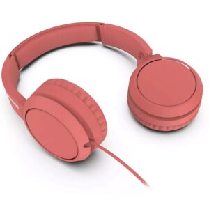 Philips Ακουστικά Stereo On-Ear Stereo 3.5mm Κόκκινα TAH4105RD | homidoo.gr