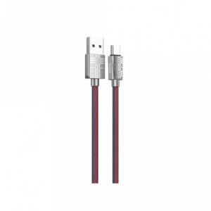 Hoco Καλώδιο Σύνδεσης Treasure 3A USB Σε USB-C Fast Charging Και Braided Καλώδιο 1m Μπλε U61 | homidoo.gr