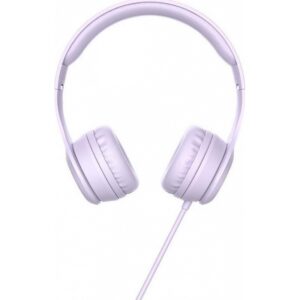 Hoco Ακουστικά Stereo 3.5mm Με Μικρόφωνο Graceful Charm Μωβ W21 | homidoo.gr