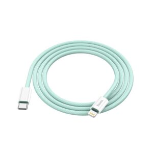 Hoco Καλώδιο Σύνδεσης True Color USB-C Σε Lightning PD 20W Και Braided Καλώδιο 1m Πράσινο X68 - Image 4