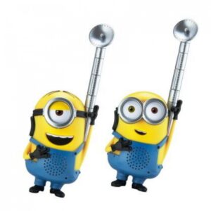 eKids Minions 2 'The Rise of Gru' Σετ 2 Walkie Talkies Για Παιδιά & Ενήλικες Με Εμβέλεια 150m Κίτρινο-Μπλε MS-210 - Image 6