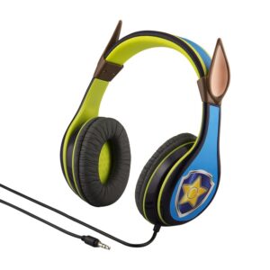 eKids Paw Patrol Chase Ενσύρματα Ακουστικά Με Ασφαλή Μέγιστη Ένταση Ήχου Για Παιδιά Και Εφήβους Μπλε-Κίτρινο PW-140CH | homidoo.gr
